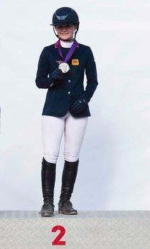 Holly Truelove wins Individual Silver at the Pony European Championships